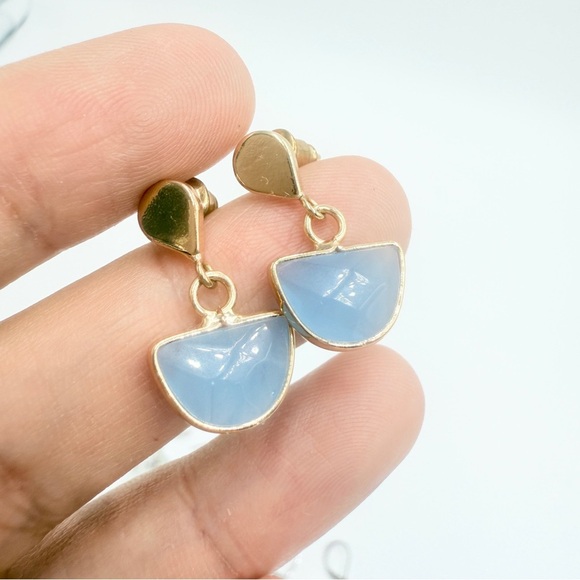 Elegant Faux Pearl & Crystal Earrings – Lot of 4 Pairs, Unique Drop Styles - Picture 3 of 11